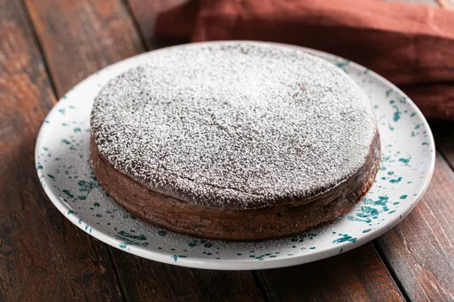 Tarta de ricotta y cacao sin harina