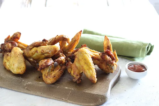 Asinhas de frango na air fryer