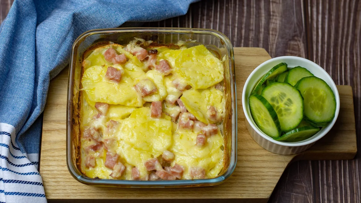 Schinken-Käse-Auflauf