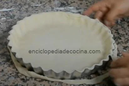 Savoury tart pastry
