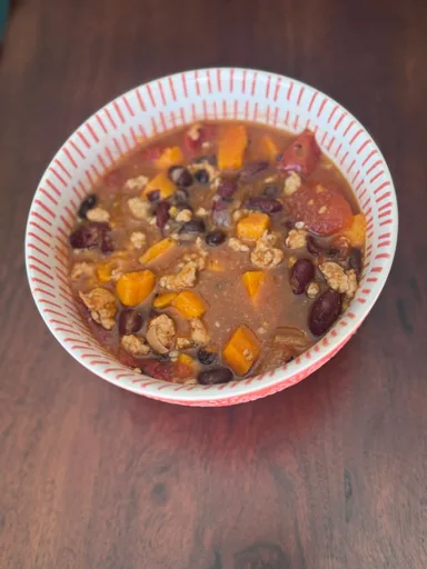 Ground Turkey and Sweet Potato Stew