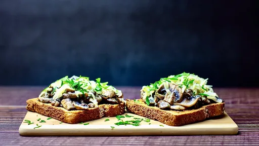 Mushrooms on toast