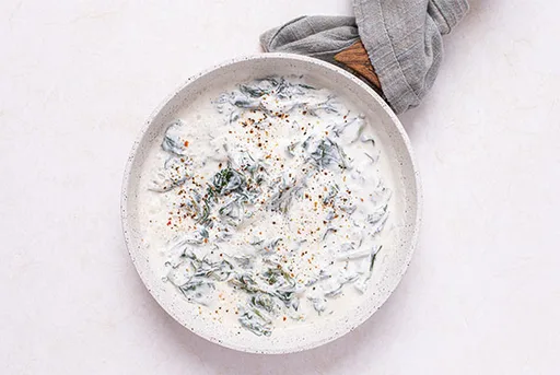 Easy Creamy Spinach