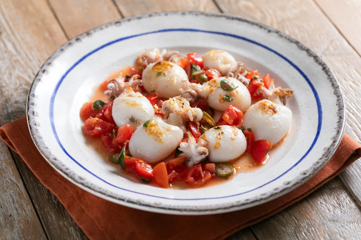 Grilled cuttlefish
