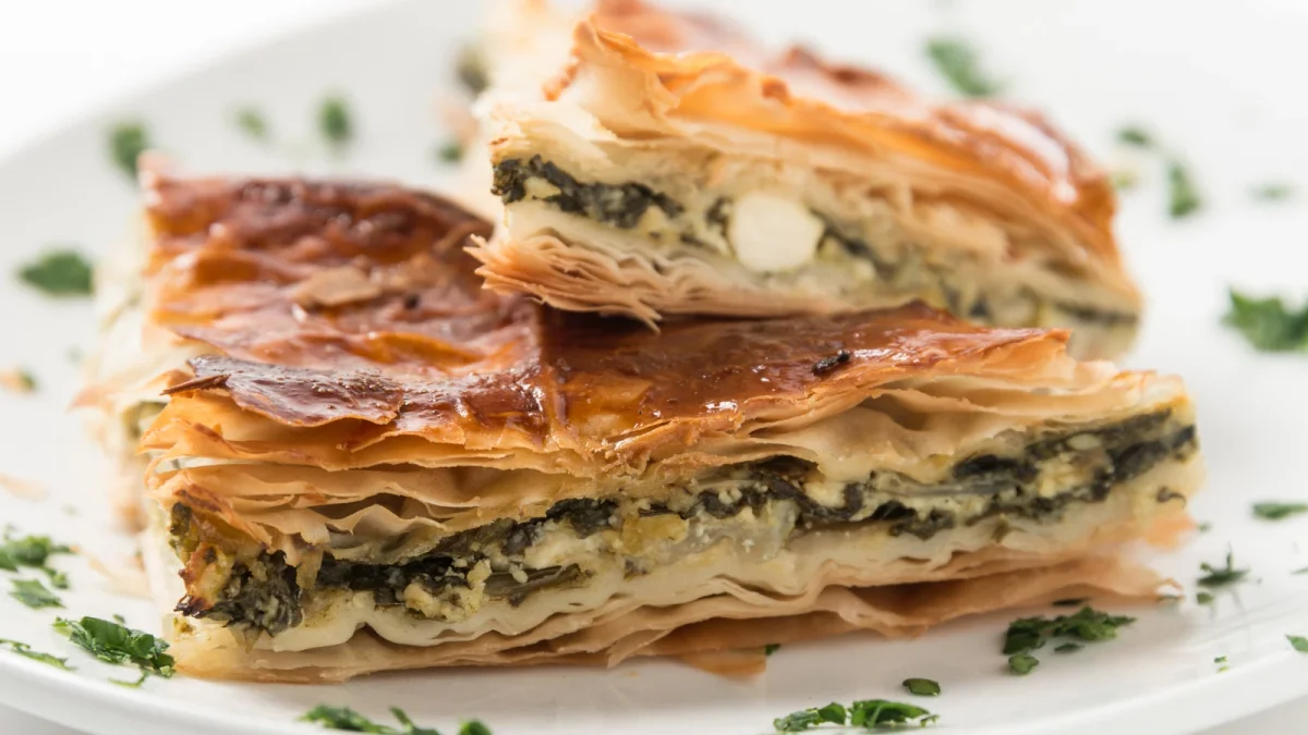 Cashew Spinach Spanakopita