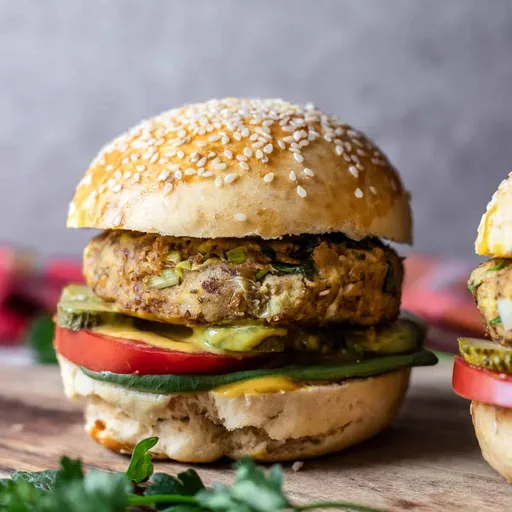 Vegane Linsen-Burger