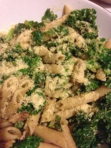 Kale Pasta & Sardines