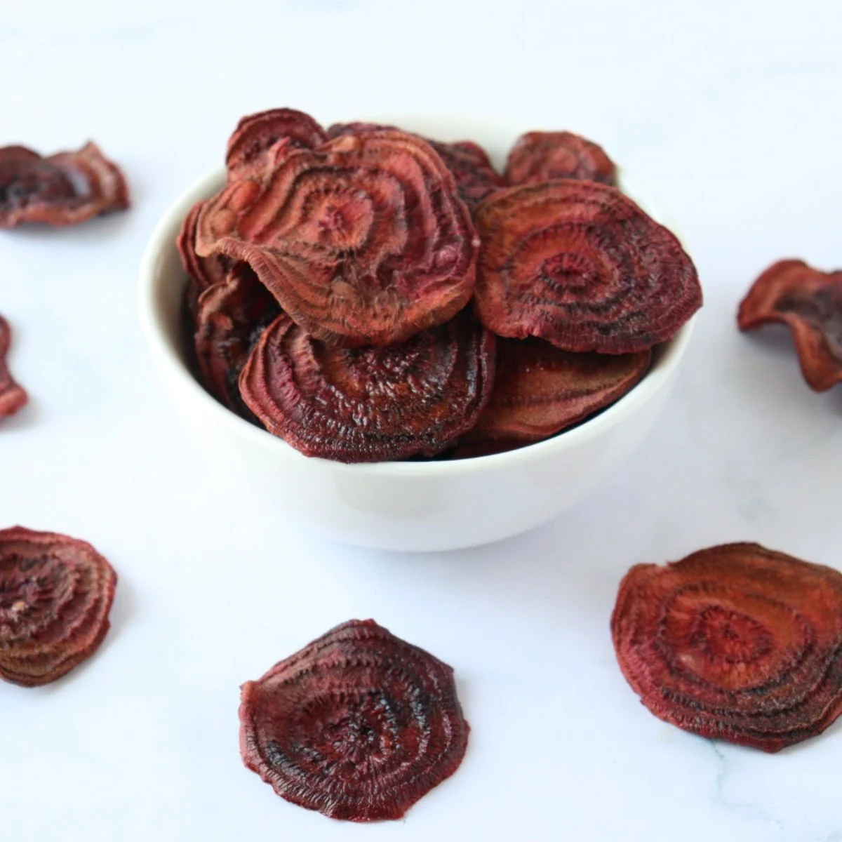 Chips di barbabietola