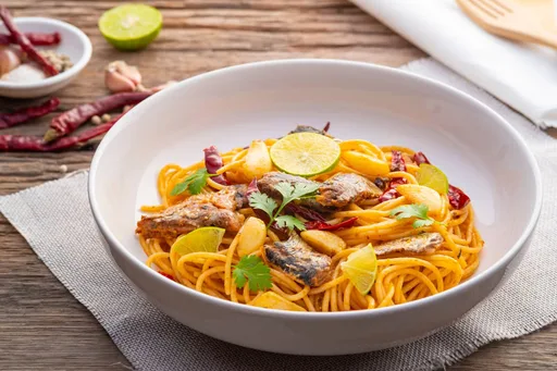 Pasta con caballa