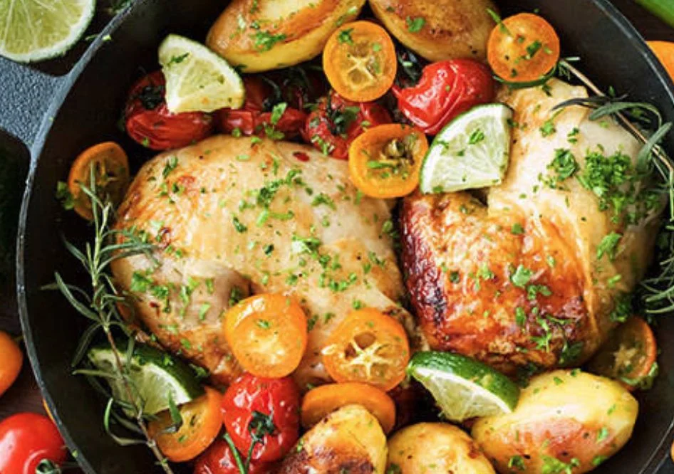 Roasted Chicken & Veggies