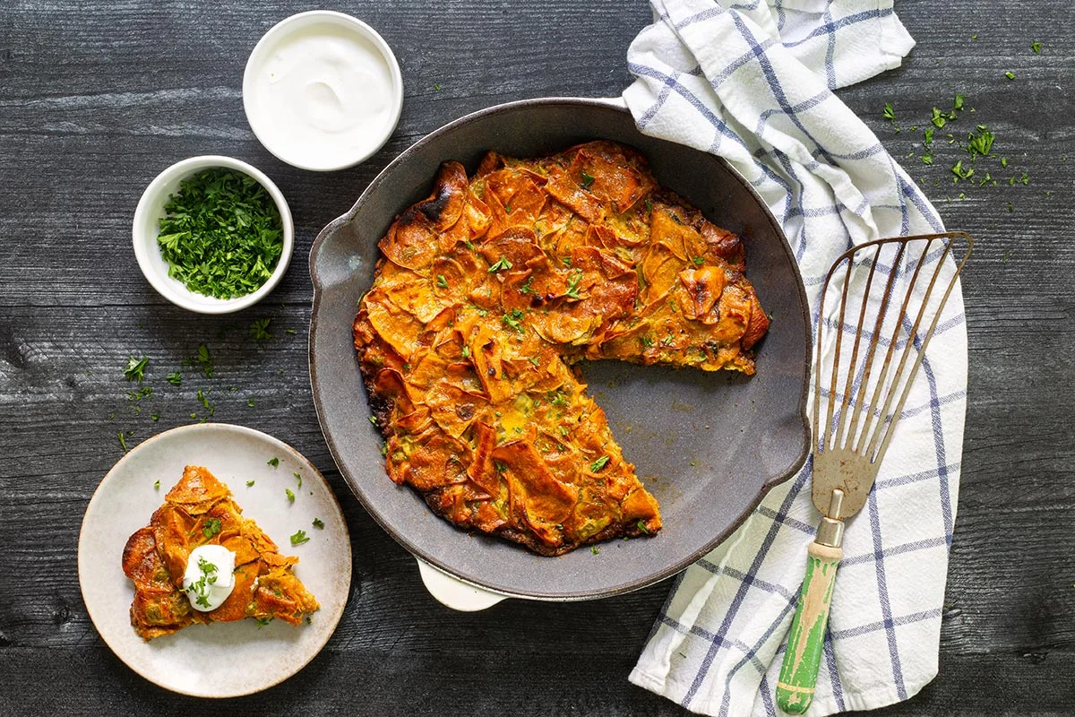 Spanish Sweet Potato Tortilla