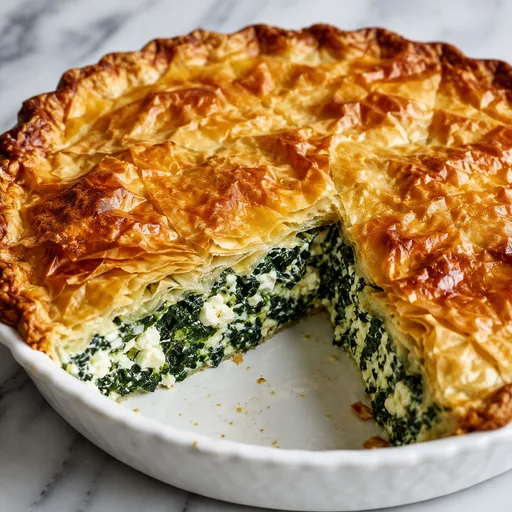 Creamy Spinach Pie