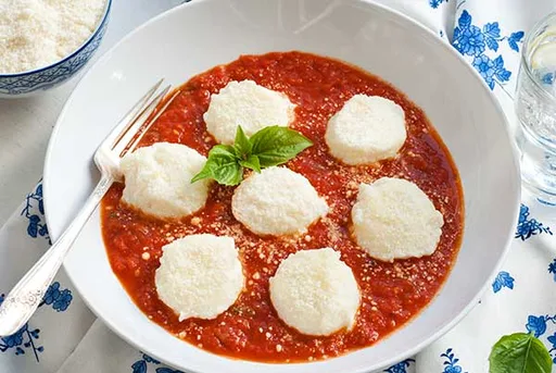 Gluten Free Ricotta Gnocchi with Quick Tomato Sauce Recipe