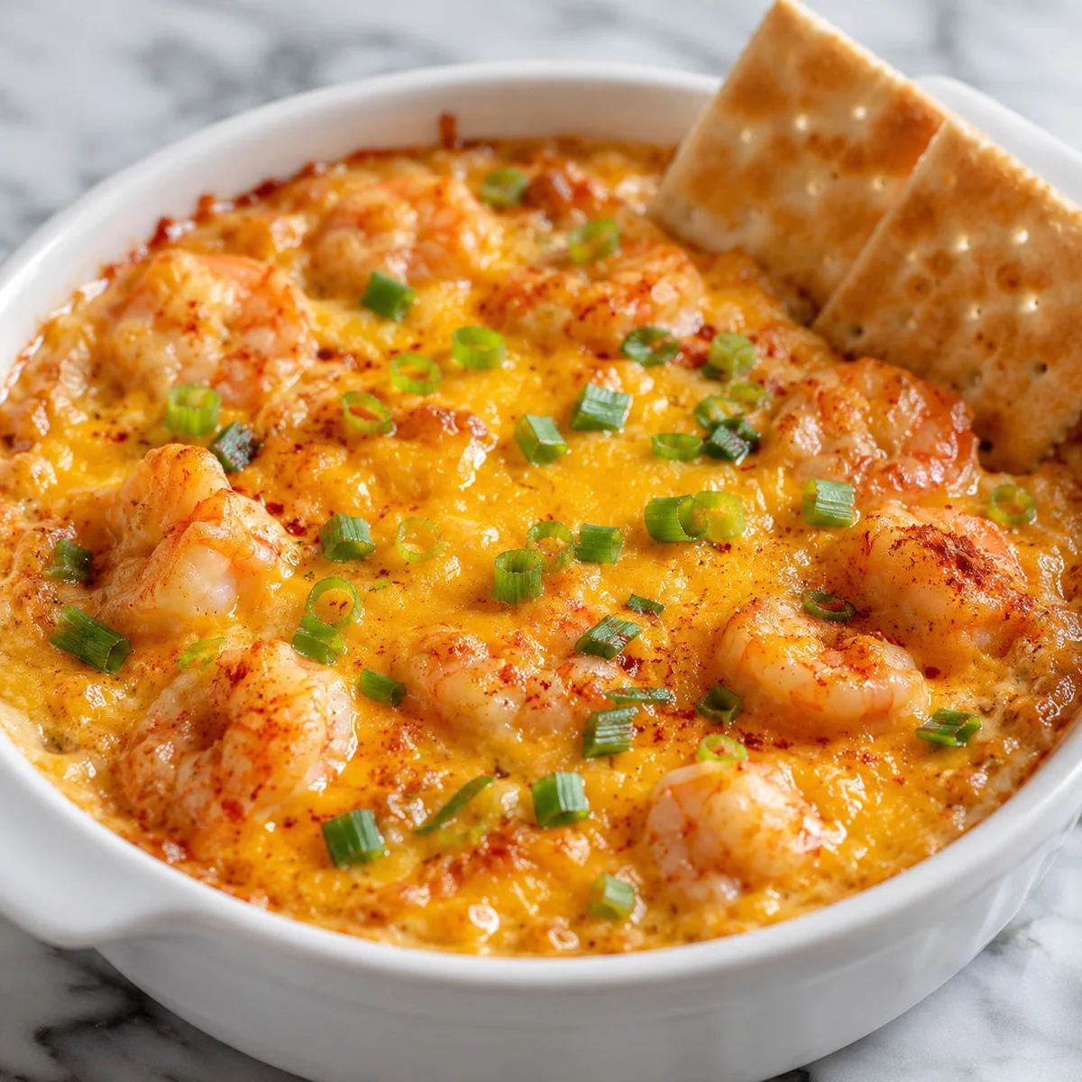 Creamy Spicy Cajun Shrimp Dip
