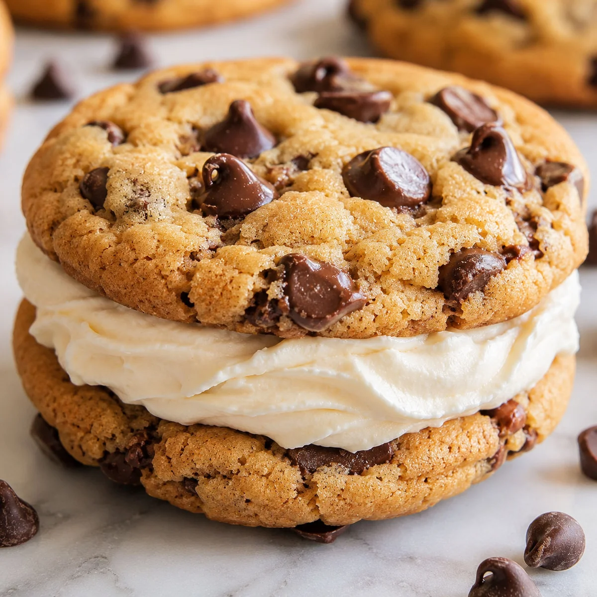 Chocolate Chip Cookie Sandwiches