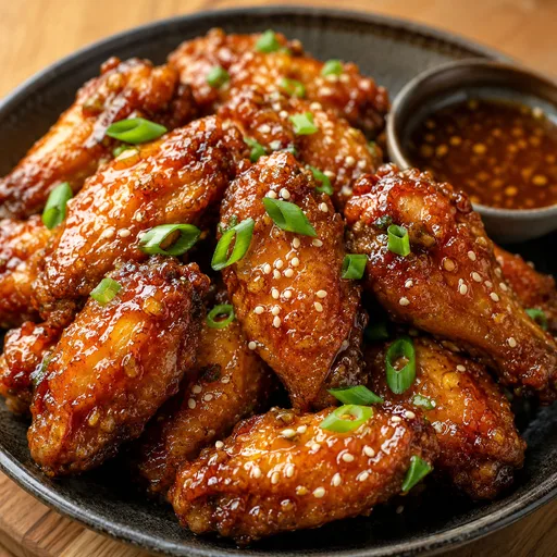 Crispy Honey Chicken Wings
