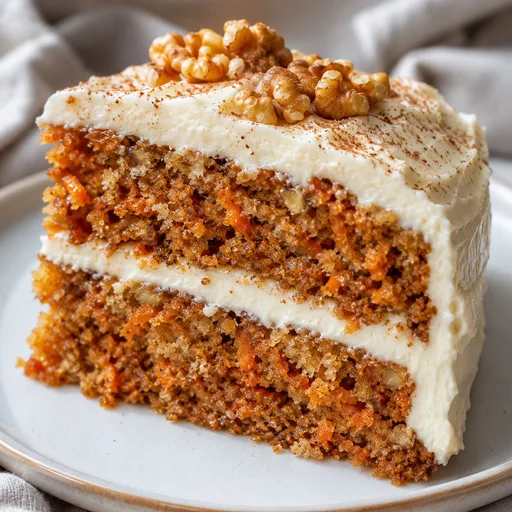 Moist Vegan Carrot Cake