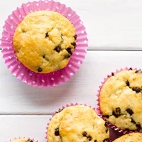 Banana Chocolate Chip Muffins