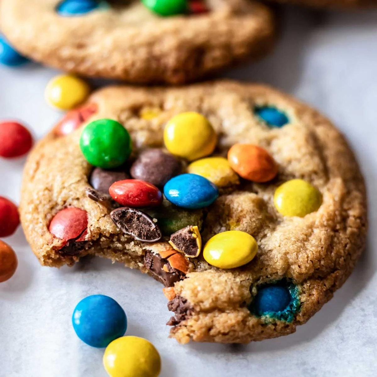 Cookies agli M&M's senza glutine