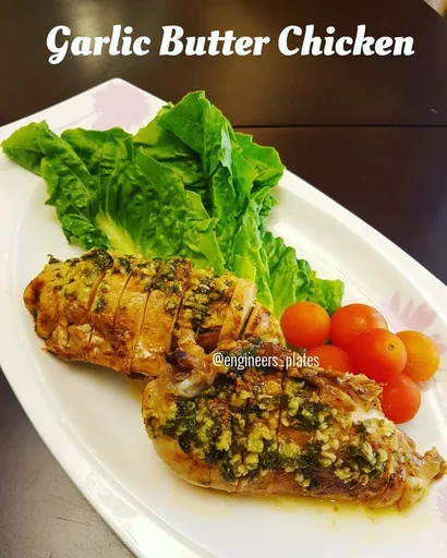 Poulet au beurre à l’ail