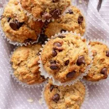 Banana Chocolate Chip Muffins