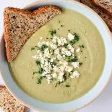 Cauliflower Zucchini Soup