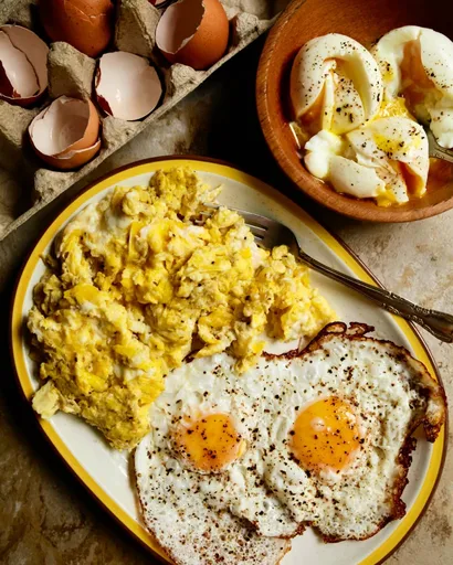 Ovos de 3 maneiras