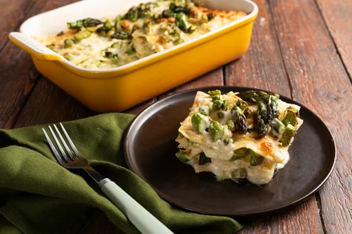 Lasagne mit Spargel