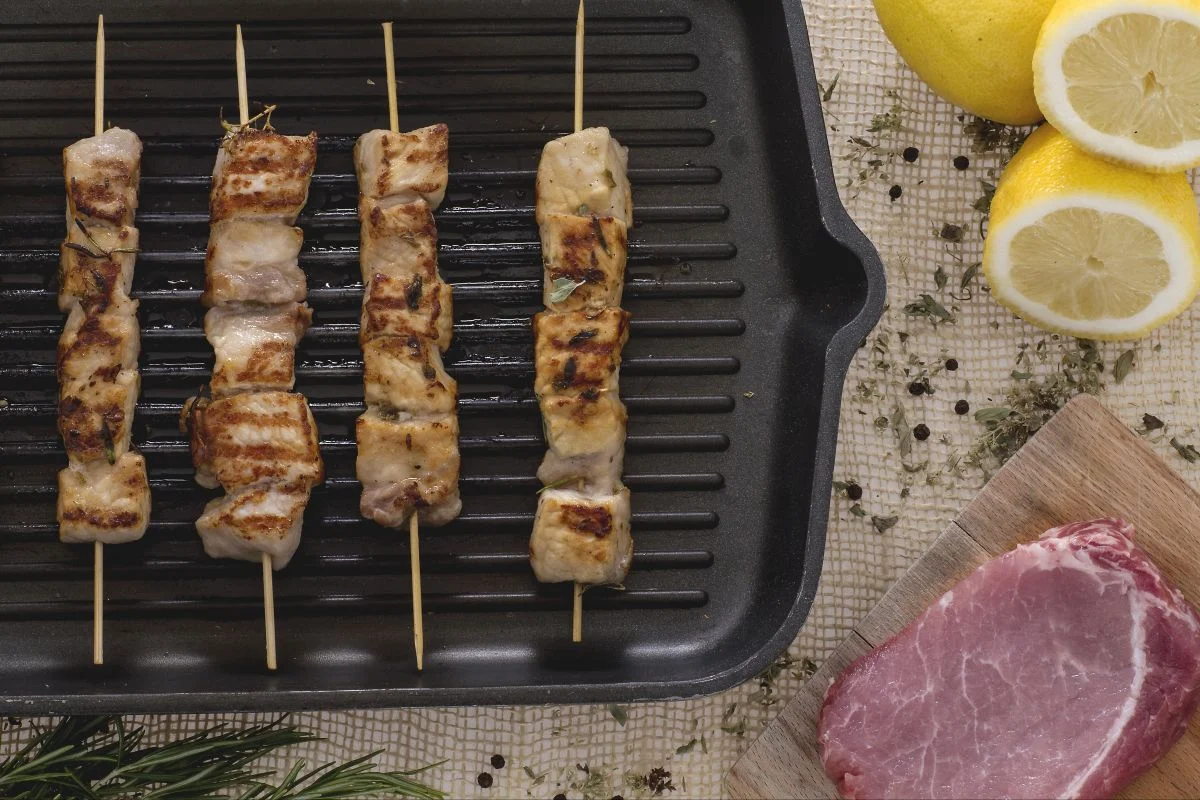Souvlaki di maiale