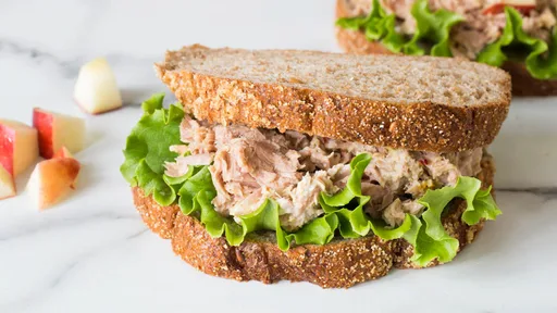 Sandwich à la salade de sardines