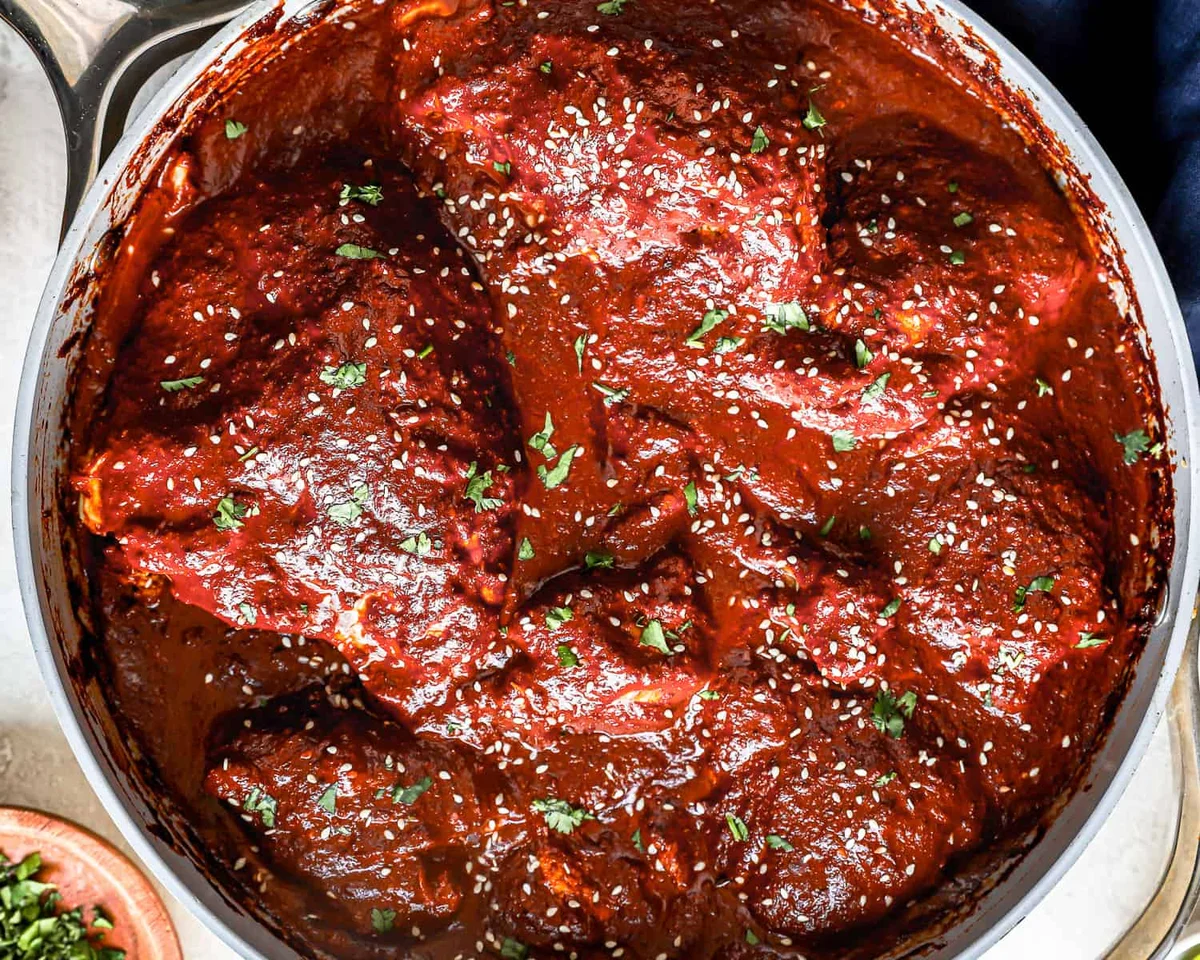 Frango ao mole