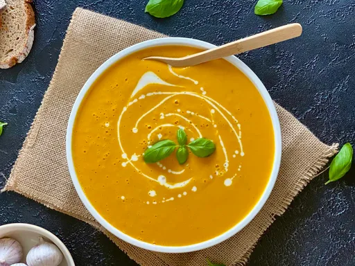 Kürbissuppe aus dem Ofen