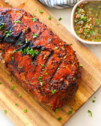 Tender Pellet Grilled Pork Loin