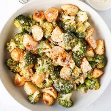 Roasted Broccoli & Potatoes