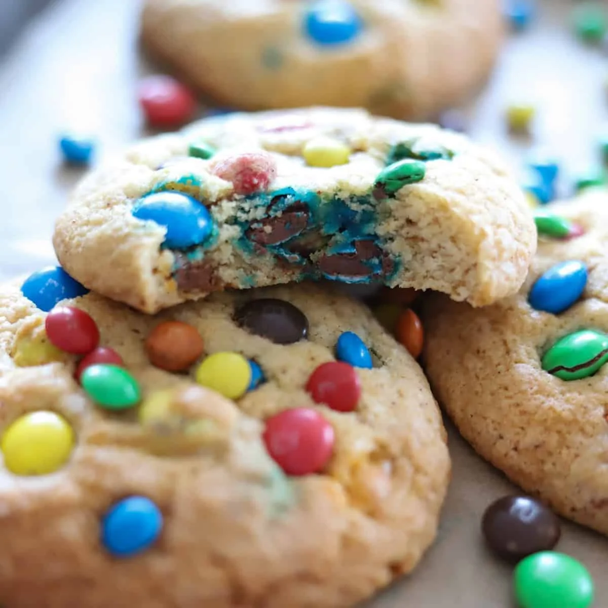 Biscotti con M&M's senza glutine