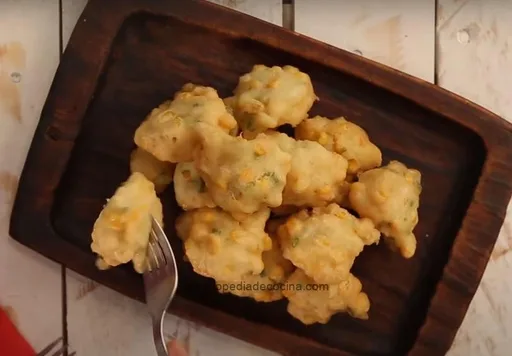 Sweetcorn fritters