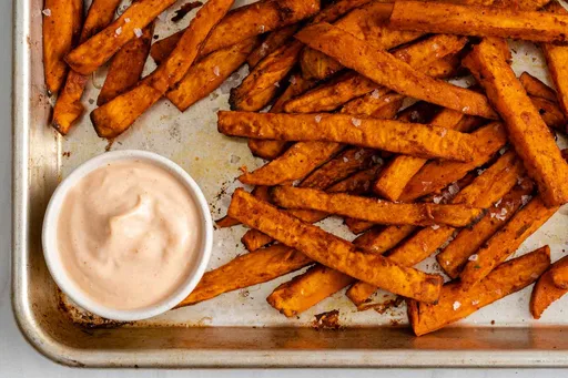 Patatine fritte di patata dolce