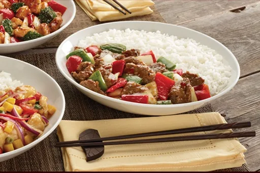 Crevettes et pétoncles teriyaki