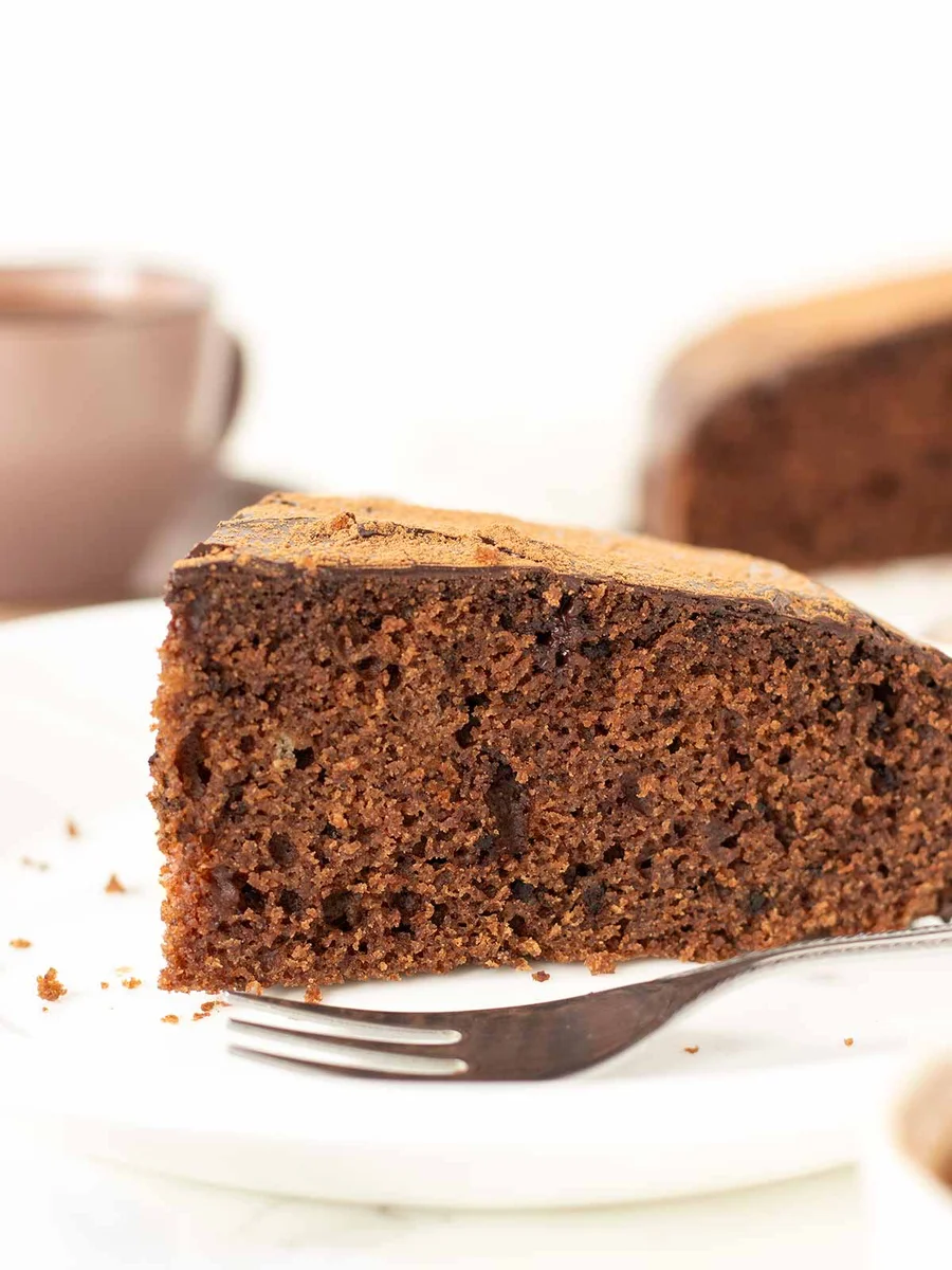 Carob Cake (Easy Vegan Dessert)