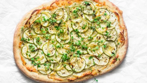 Zucchini & Lemon Zest Flatbread