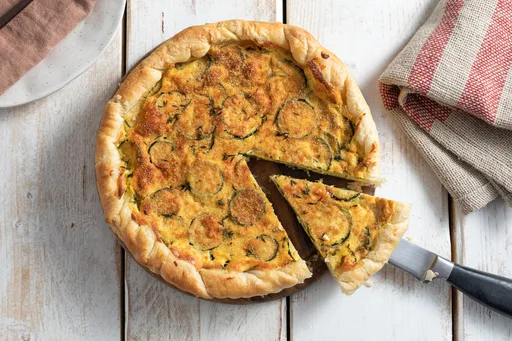 Torta salata con zucchine e ricotta