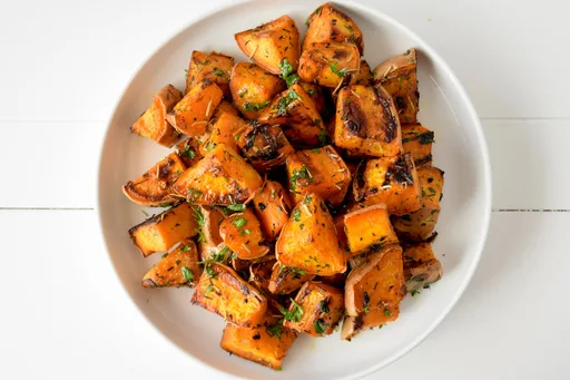 Patate dolci arrosto alle erbe