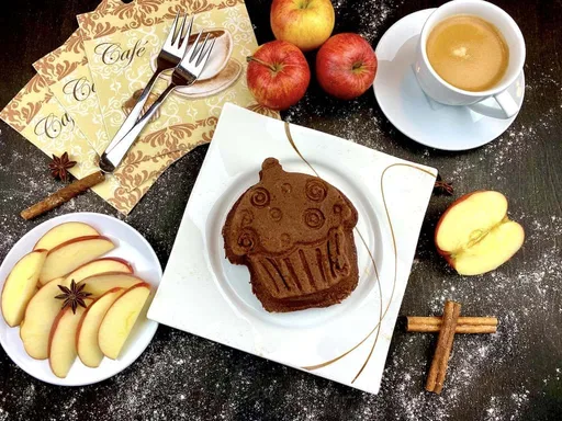 Gesunder Mikrowellen Schokokuchen
