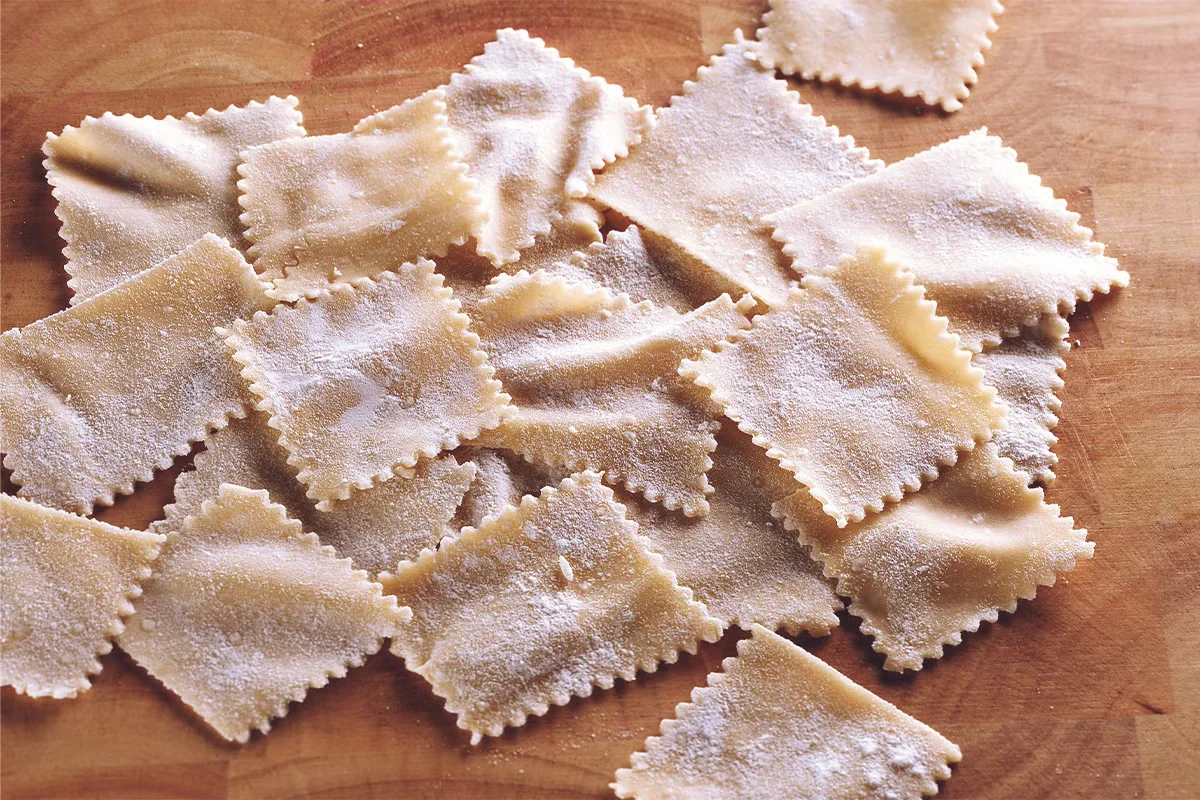 Maltagliati fatti in casa