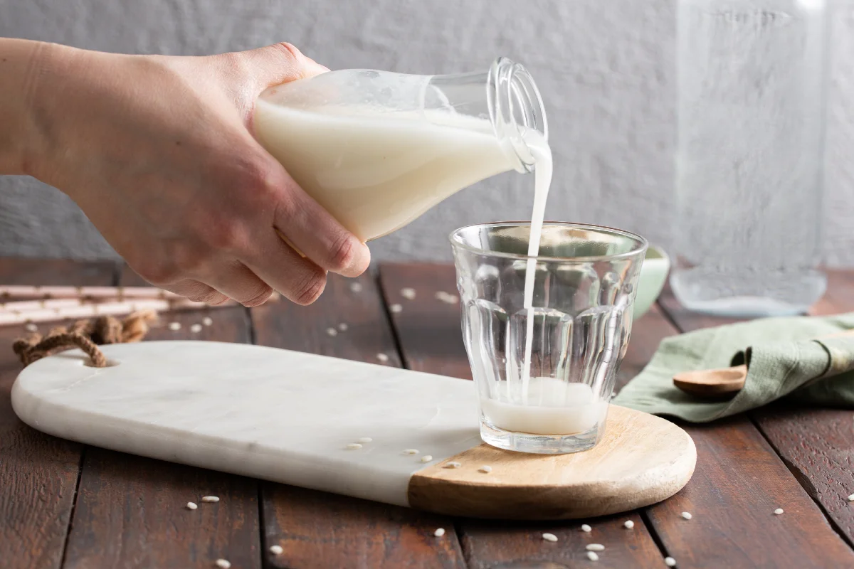 Latte di riso fatto in casa