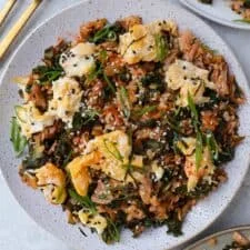 Healthy Tuna Kimchi Fried Rice