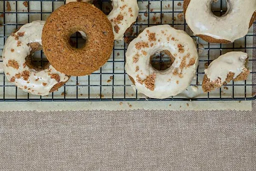 Dairy-Free Applesauce-Spice Doughnuts