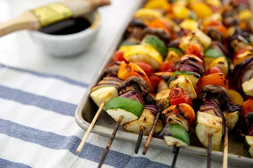 Gluten-Free Grilled Vegetable Skewers Recipe