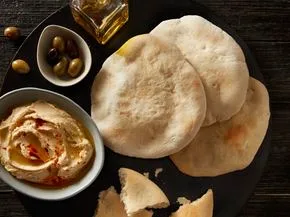 Pains pita moelleux
