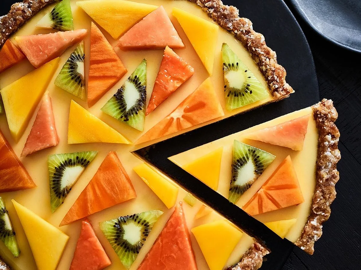 Tropical Fruit Tart